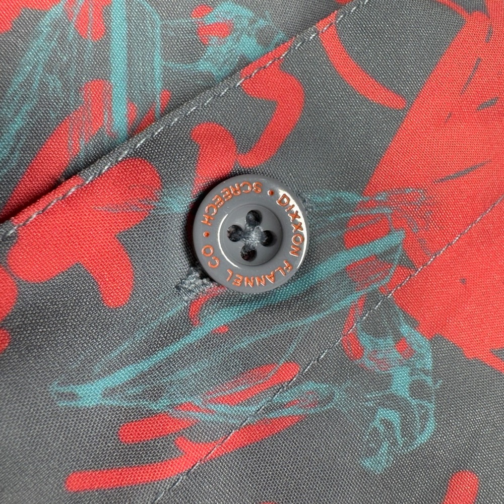 DIXXON Flannel Co SCREECH Sz 3X Party Shirt Button Up Hawaiian Camp Jet Ski Pink - Picture 4 of 13